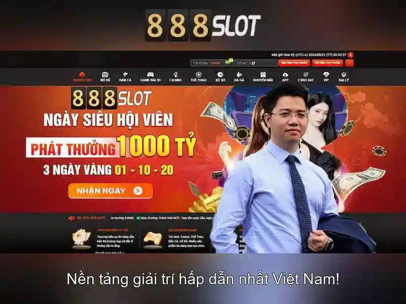 888slot: Nền tảng Slot Trực Tuyến uy tín